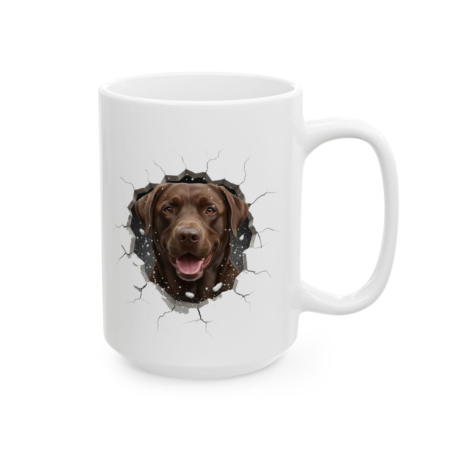 Mug - Chocolate Lab Coffee Mug, 11oz, 15oz