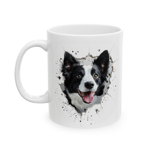 Border Collie Ceramic Mug