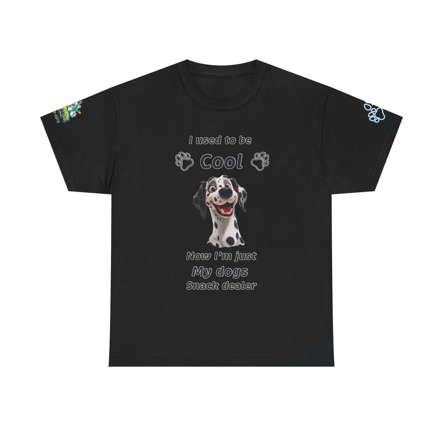 Dalmatian 'I'm My Dog's Snack Dealer' T-Shirt