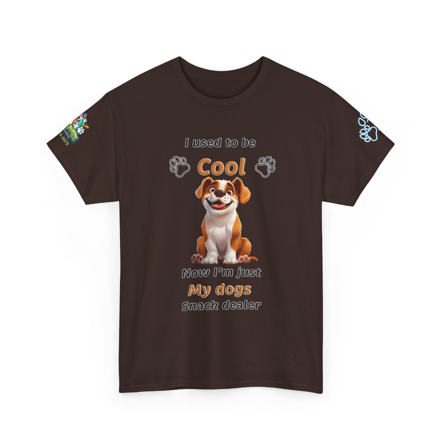 English Bulldog Snack Dealer Tee