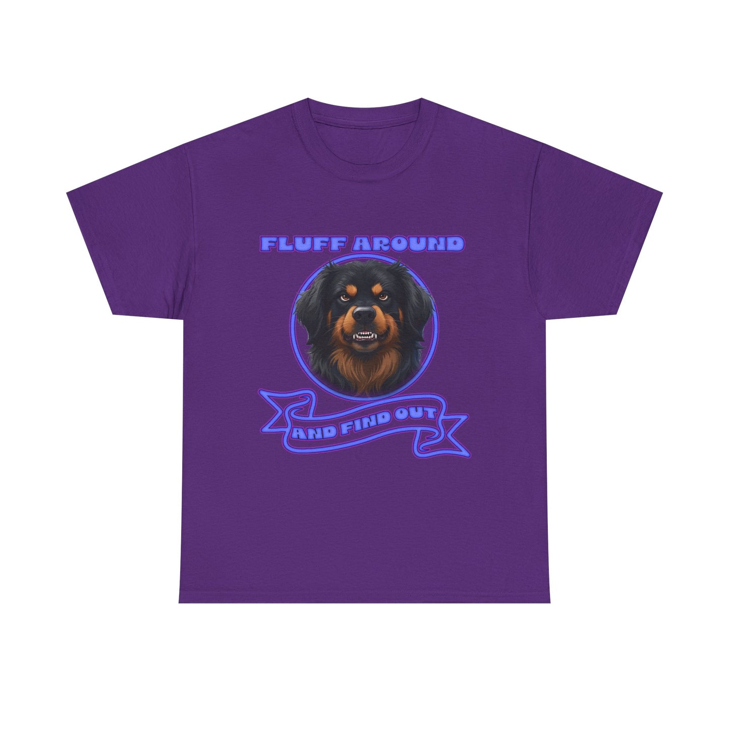 Fluff Around' Graphic Tee – Funny Dog Lover Shirt
