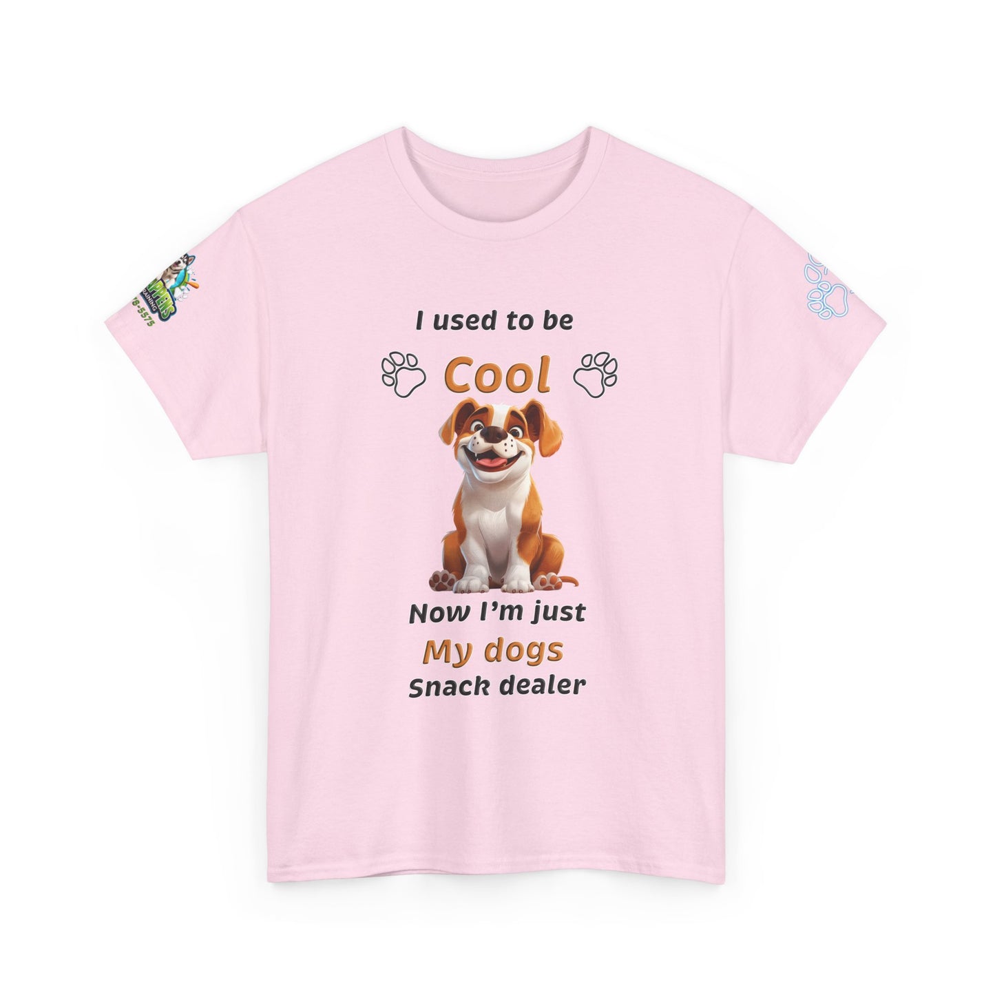English Bulldog Snack Dealer Tee