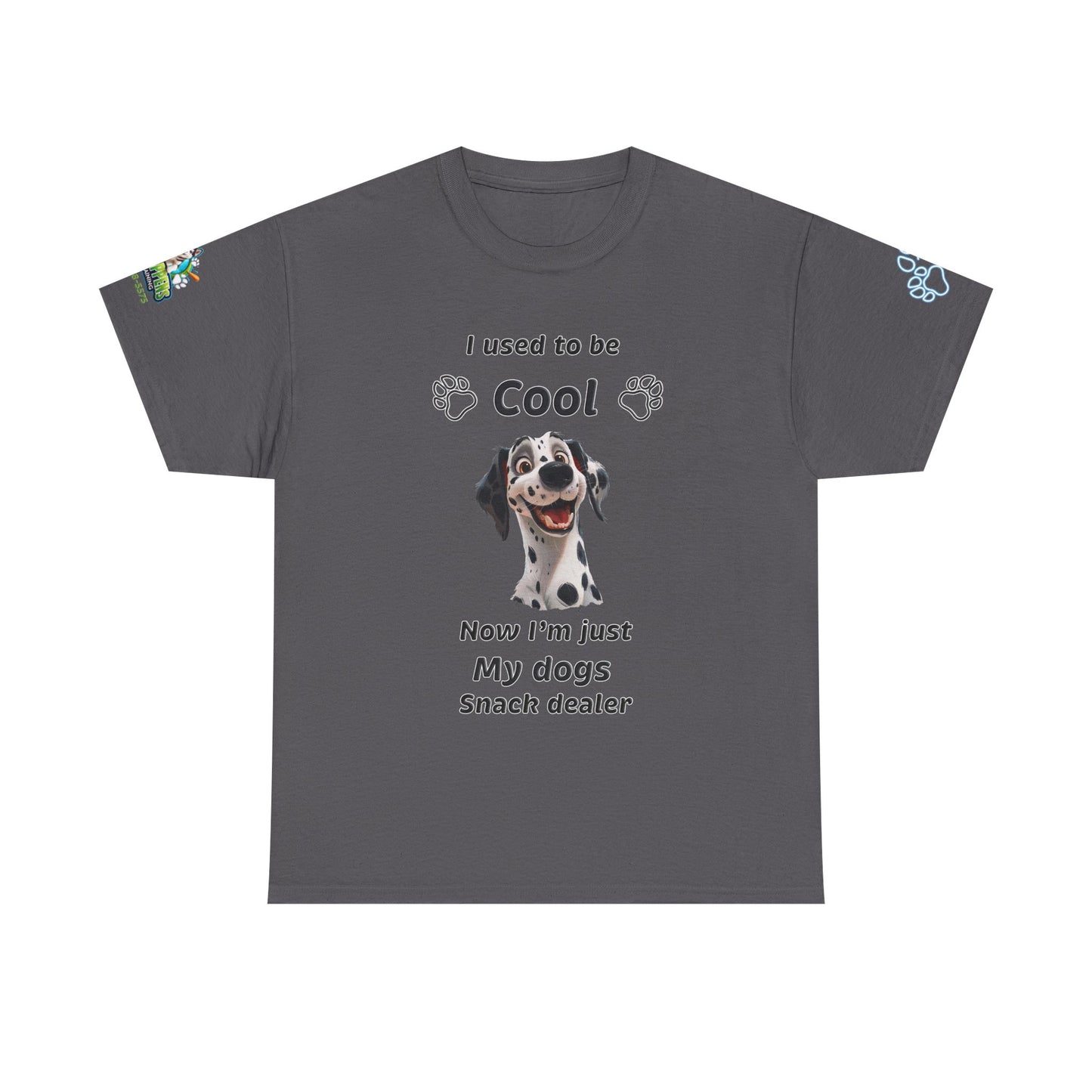Dalmatian 'I'm My Dog's Snack Dealer' T-Shirt