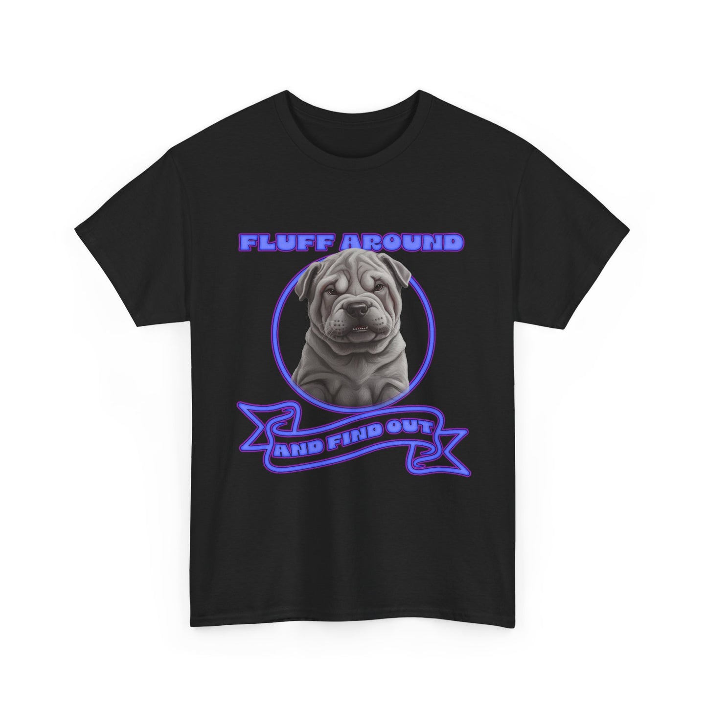 Fluff Around shar pei