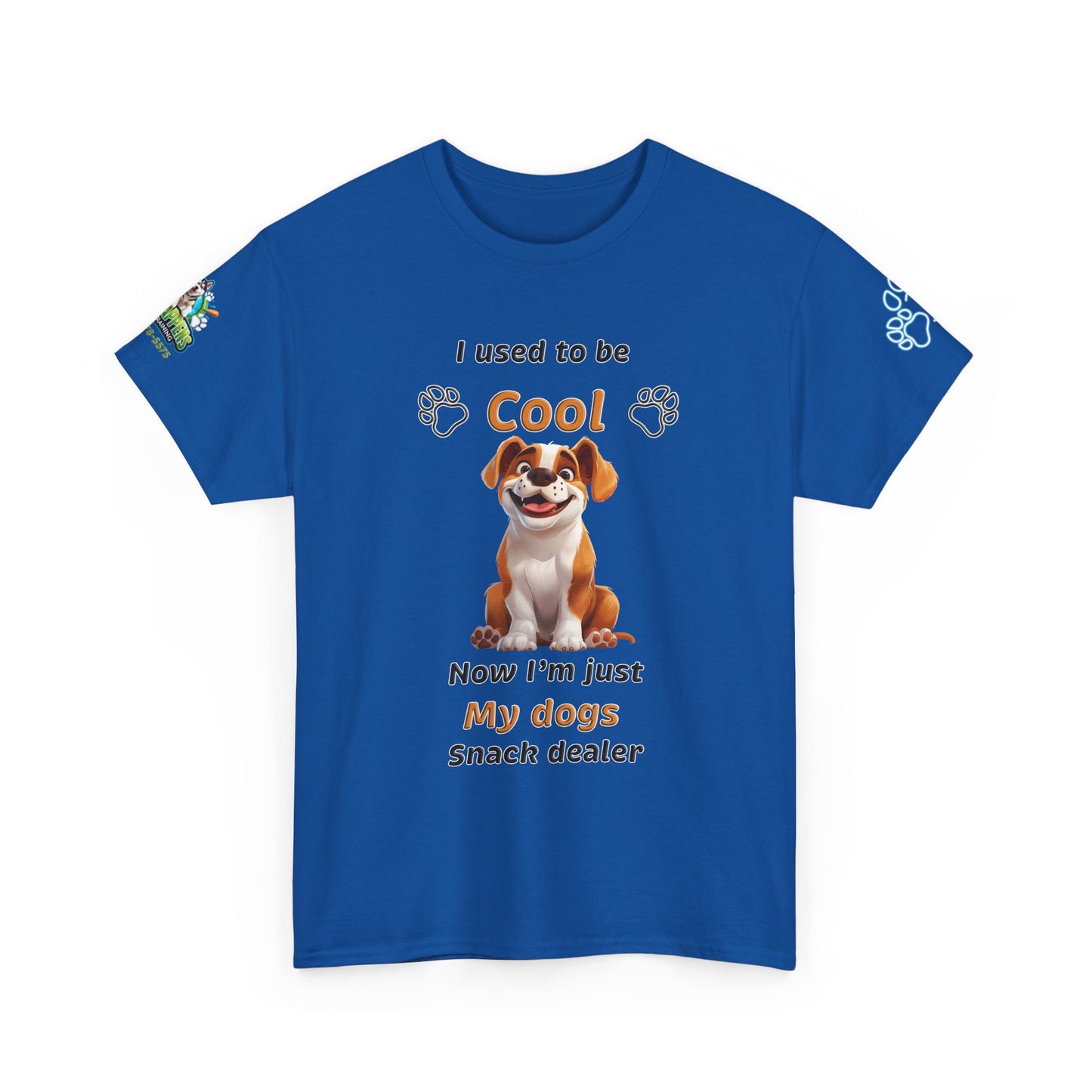 English Bulldog Snack Dealer Tee