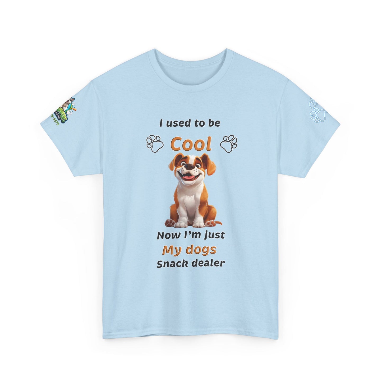 English Bulldog Snack Dealer Tee