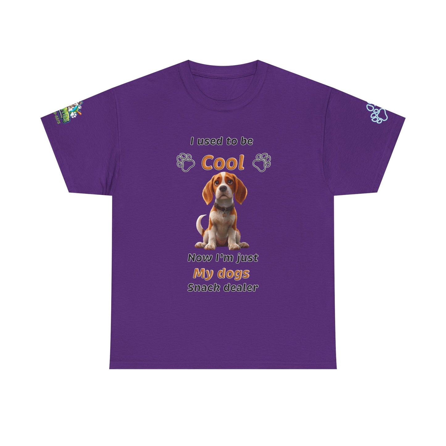 English Pointer 'I Used to Be Cool, Now I'm My Dog's Snack Dealer' T-Shirt