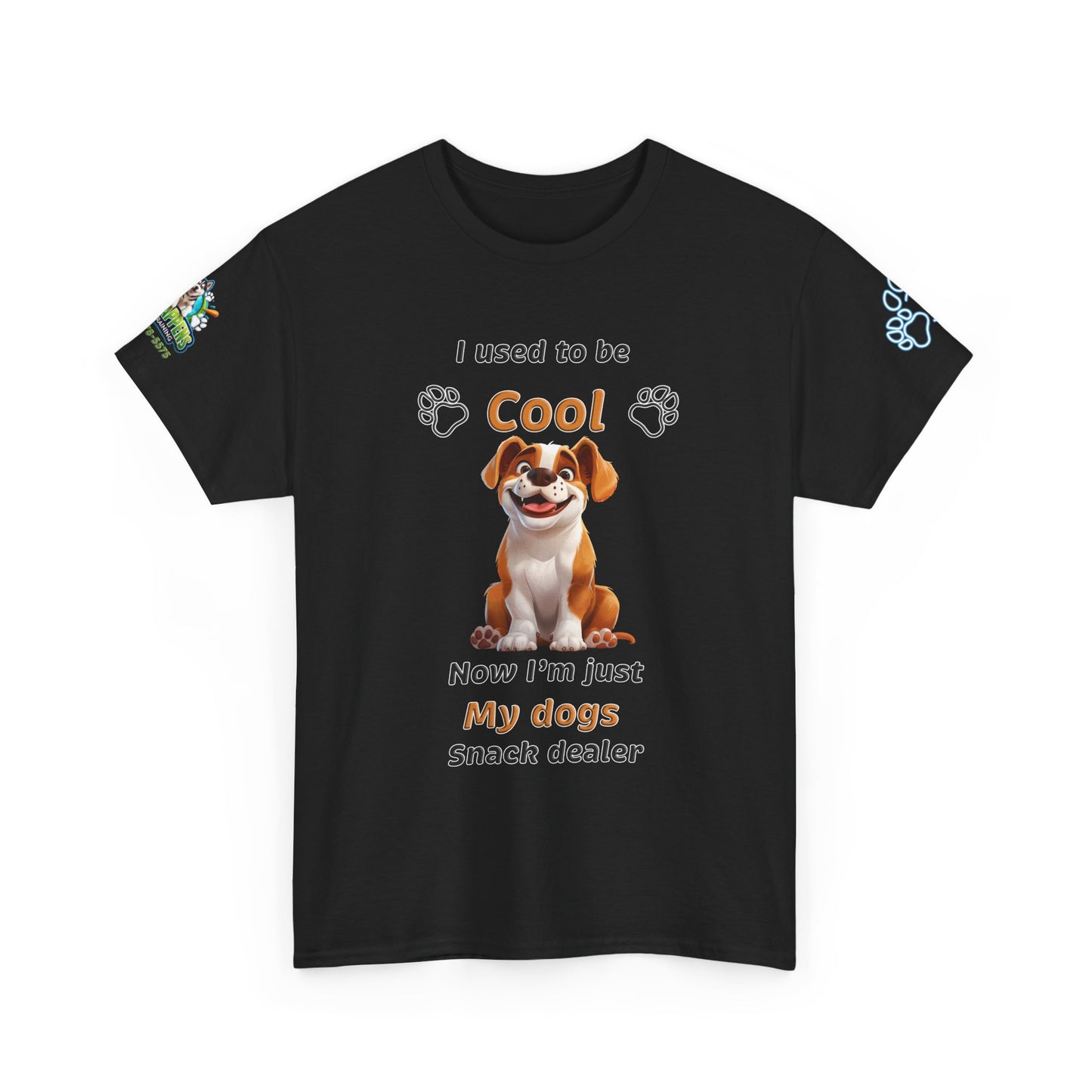 English Bulldog Snack Dealer Tee