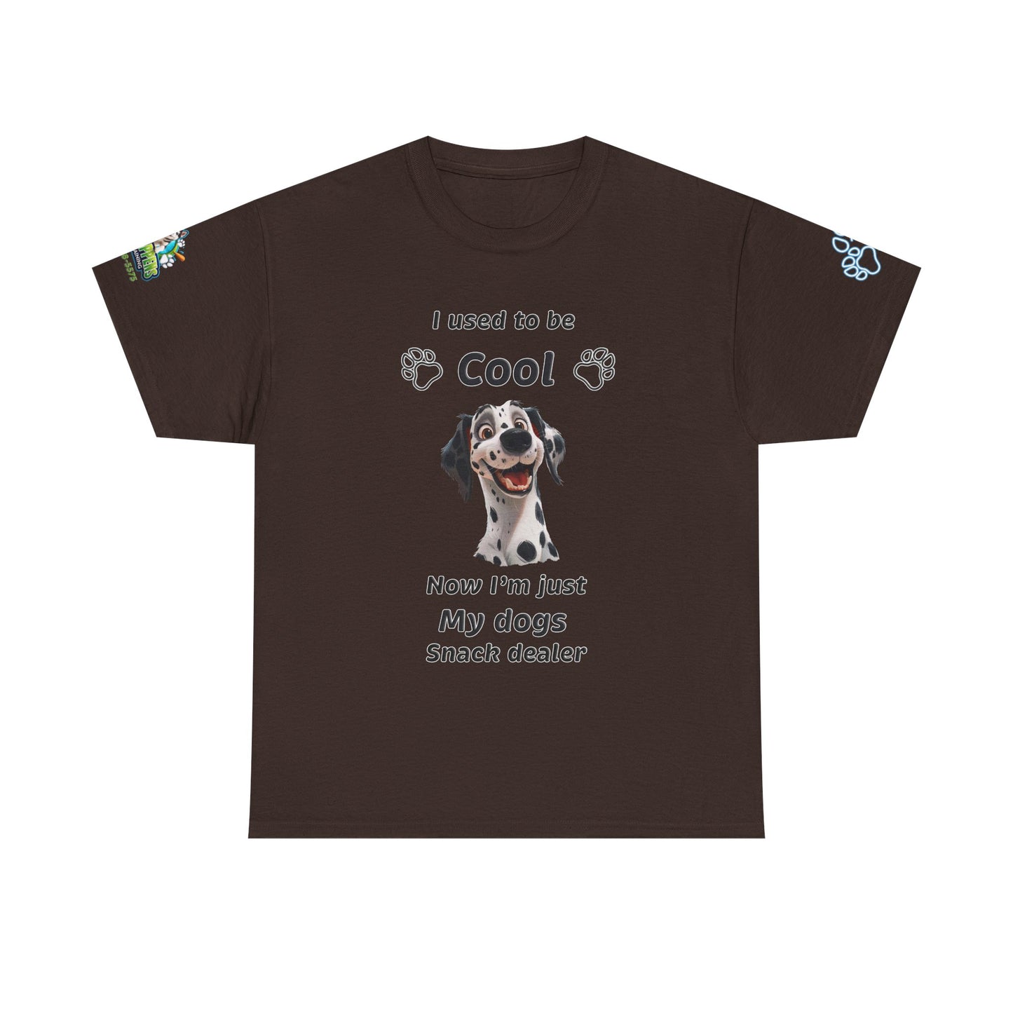 Dalmatian 'I'm My Dog's Snack Dealer' T-Shirt