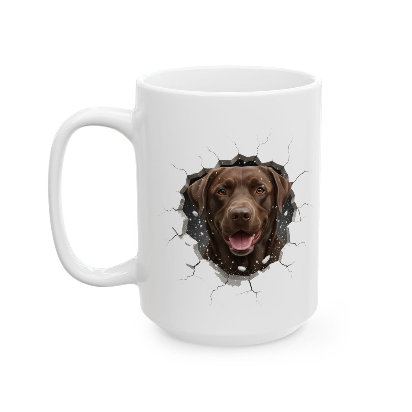 Mug - Chocolate Lab Coffee Mug, 11oz, 15oz