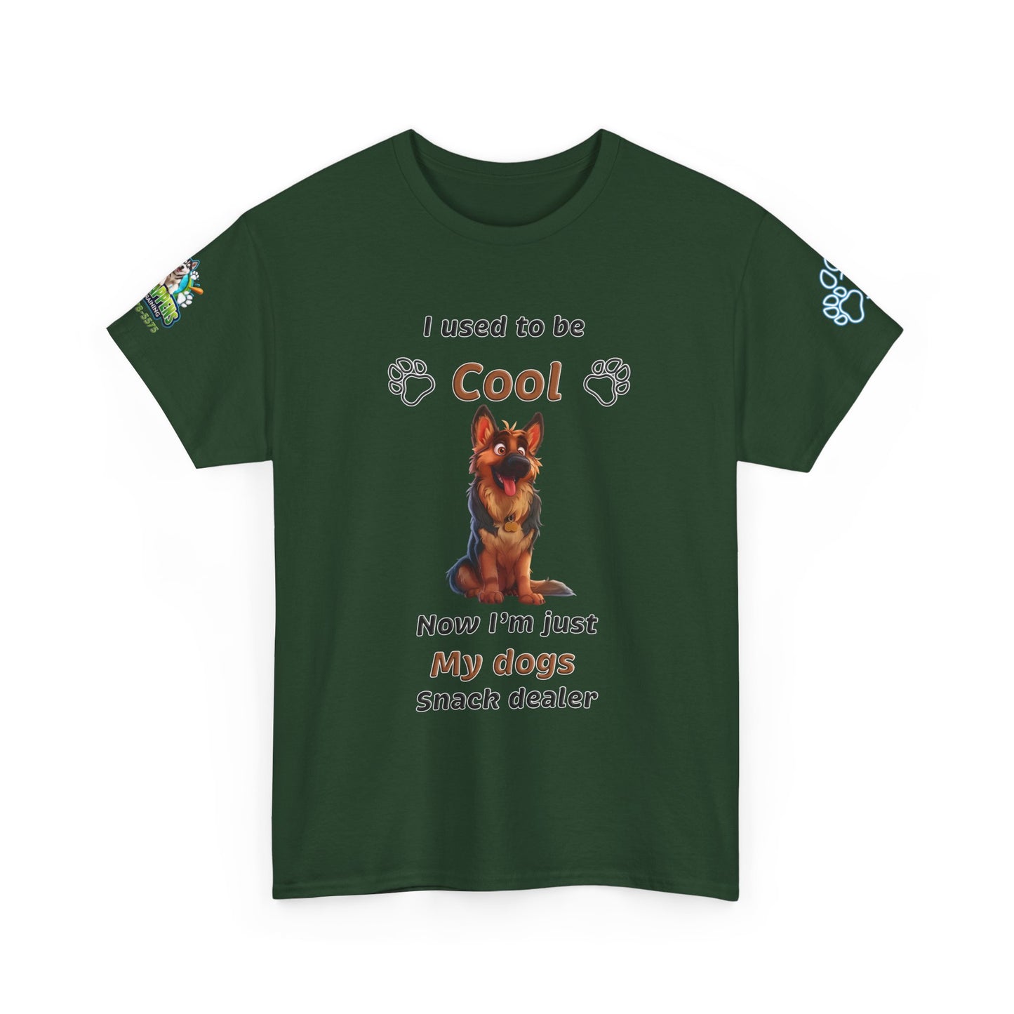 Dog Snack Dealer T‑Shirt — "I Used to Be Cool, Now I'm Just My Dog's Snack Dealer"
