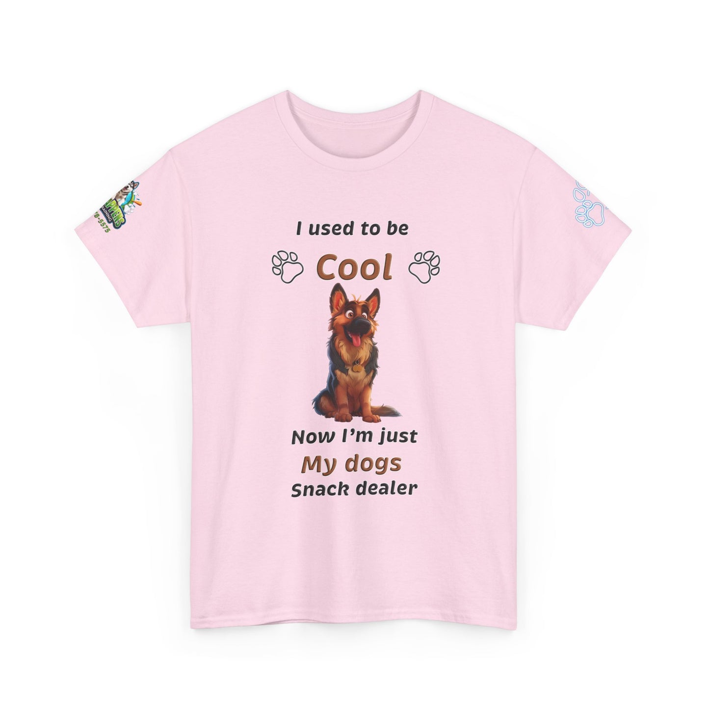 Dog Snack Dealer T‑Shirt — "I Used to Be Cool, Now I'm Just My Dog's Snack Dealer"