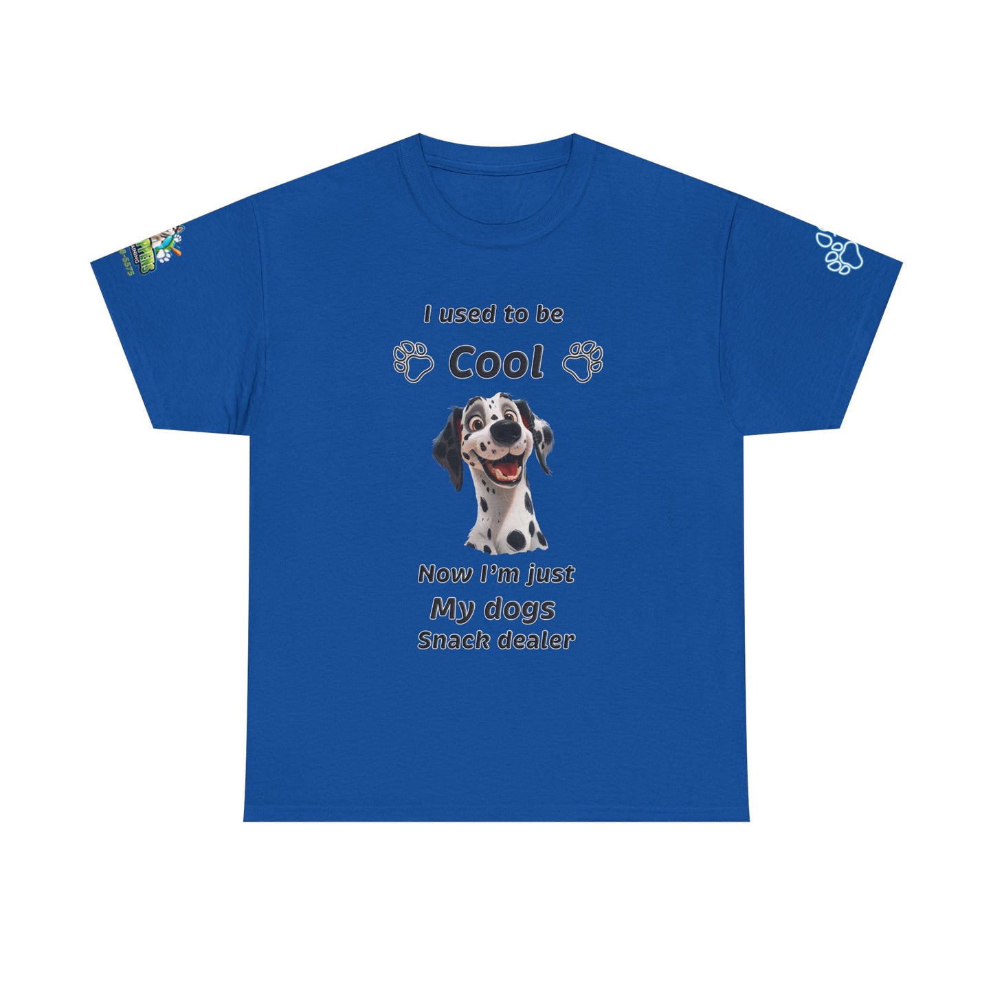 Dalmatian 'I'm My Dog's Snack Dealer' T-Shirt