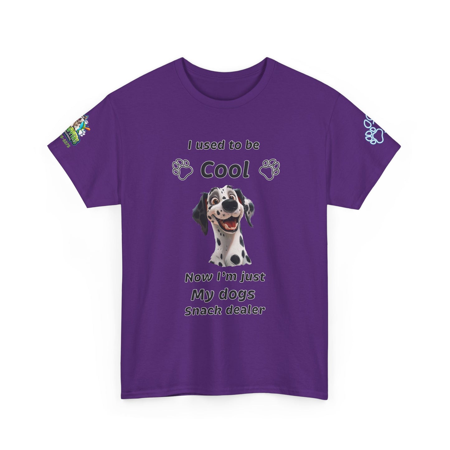 Dalmatian 'I'm My Dog's Snack Dealer' T-Shirt