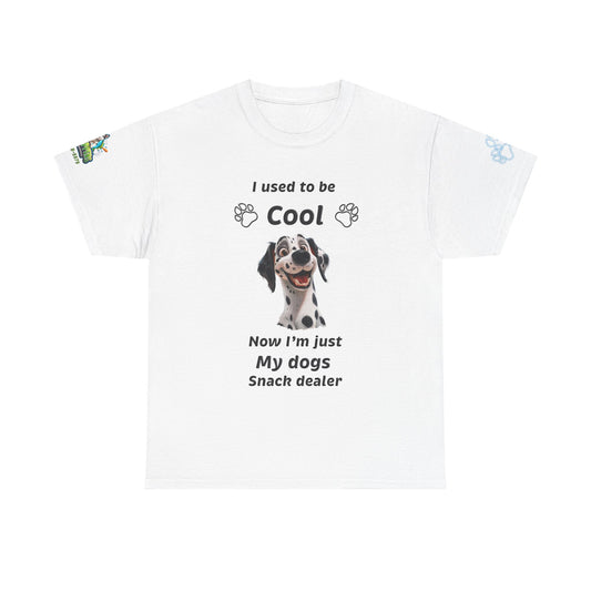 Dalmatian 'I'm My Dog's Snack Dealer' T-Shirt