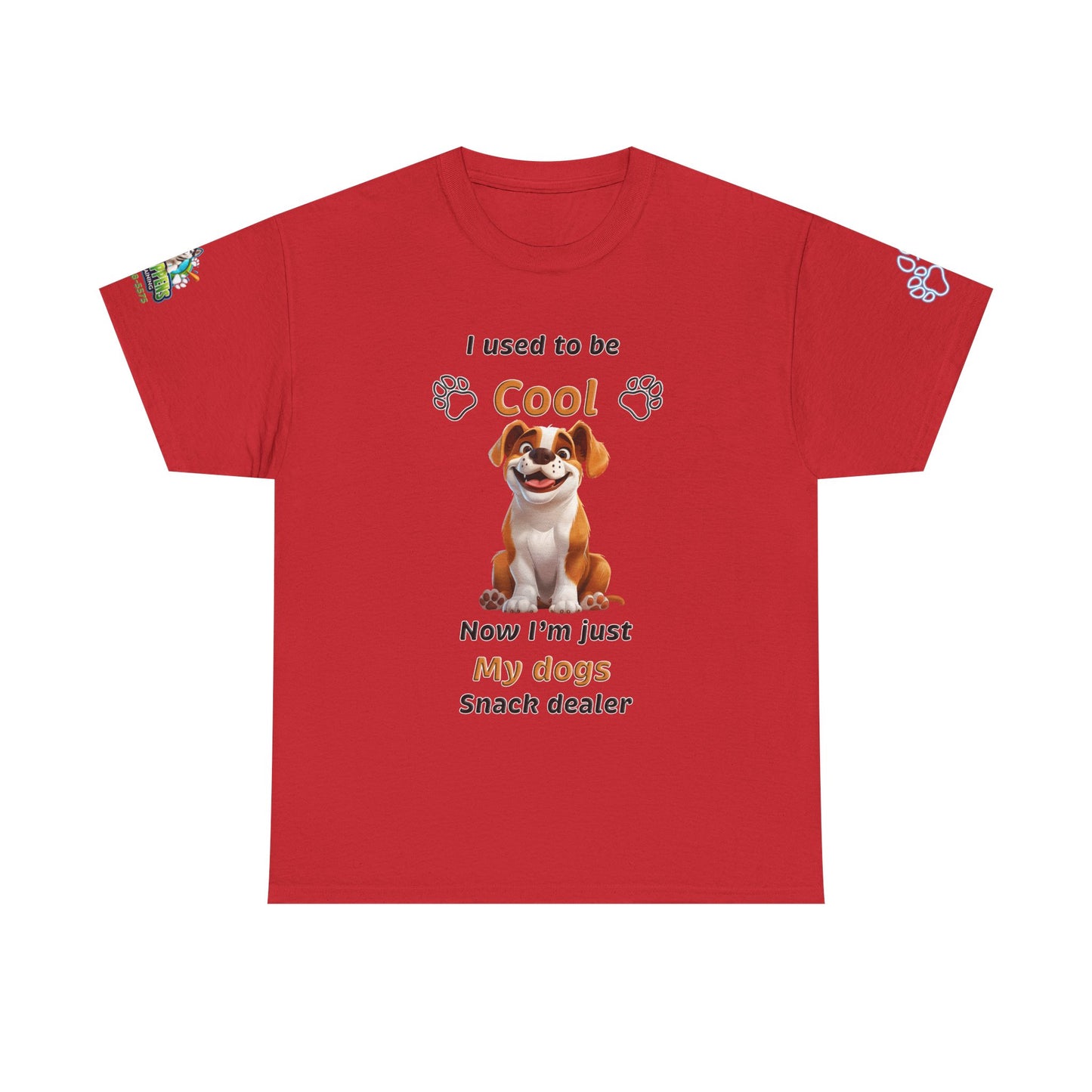 English Bulldog Snack Dealer Tee