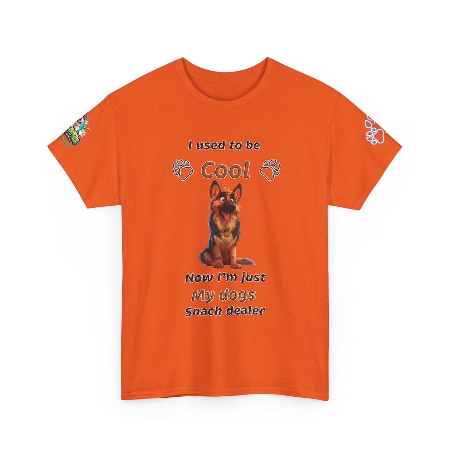 Dog Snack Dealer T‑Shirt — "I Used to Be Cool, Now I'm Just My Dog's Snack Dealer"