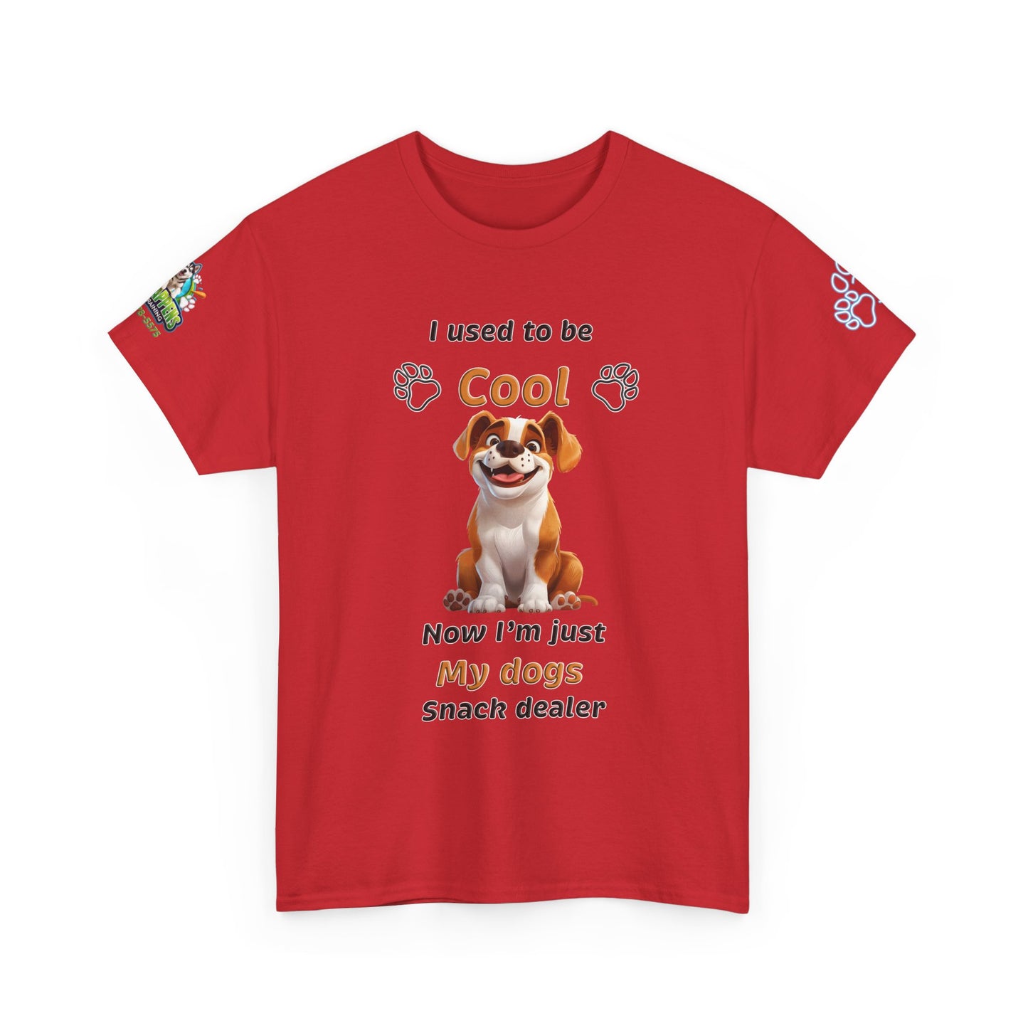 English Bulldog Snack Dealer Tee