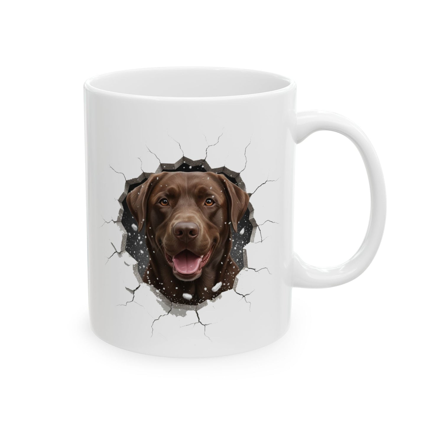 Mug - Chocolate Lab Coffee Mug, 11oz, 15oz