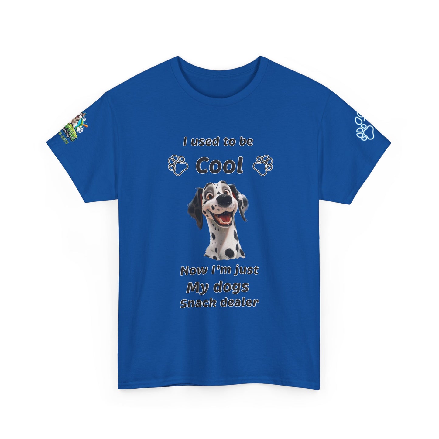 Dalmatian 'I'm My Dog's Snack Dealer' T-Shirt