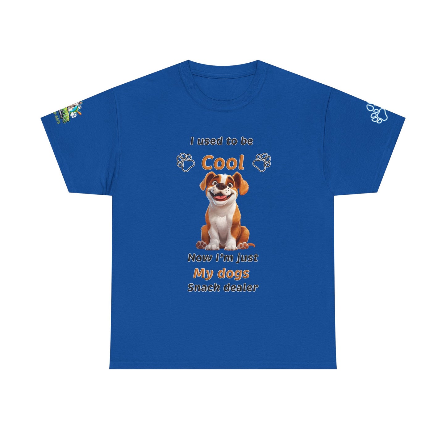 English Bulldog Snack Dealer Tee