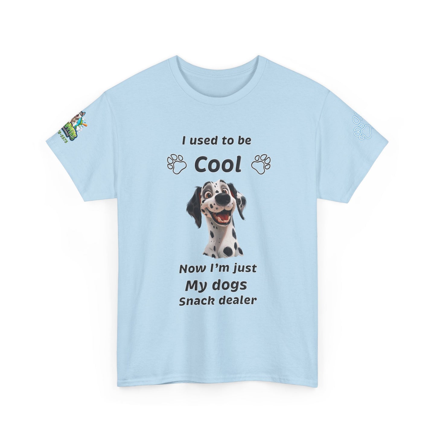 Dalmatian 'I'm My Dog's Snack Dealer' T-Shirt