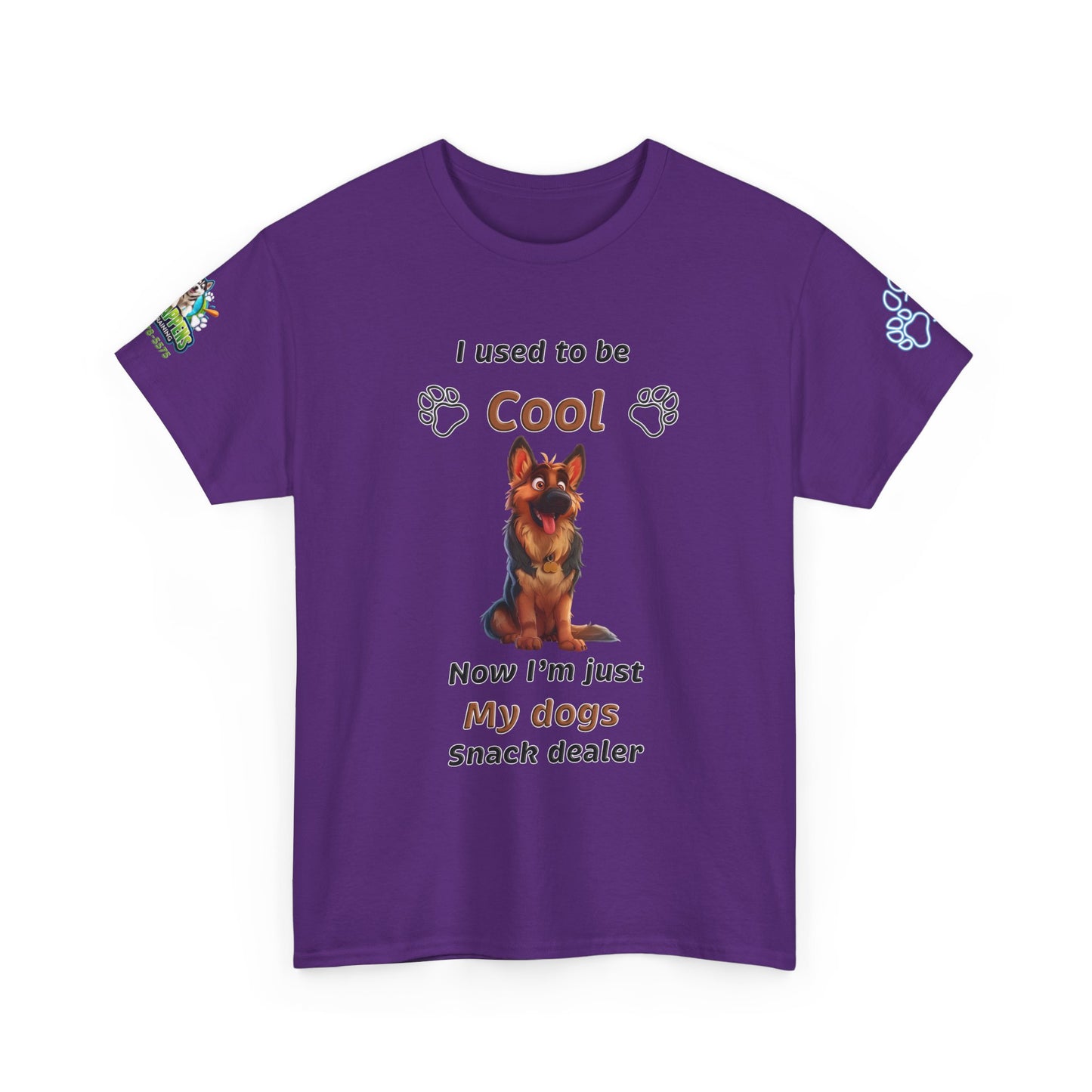 Dog Snack Dealer T‑Shirt — "I Used to Be Cool, Now I'm Just My Dog's Snack Dealer"