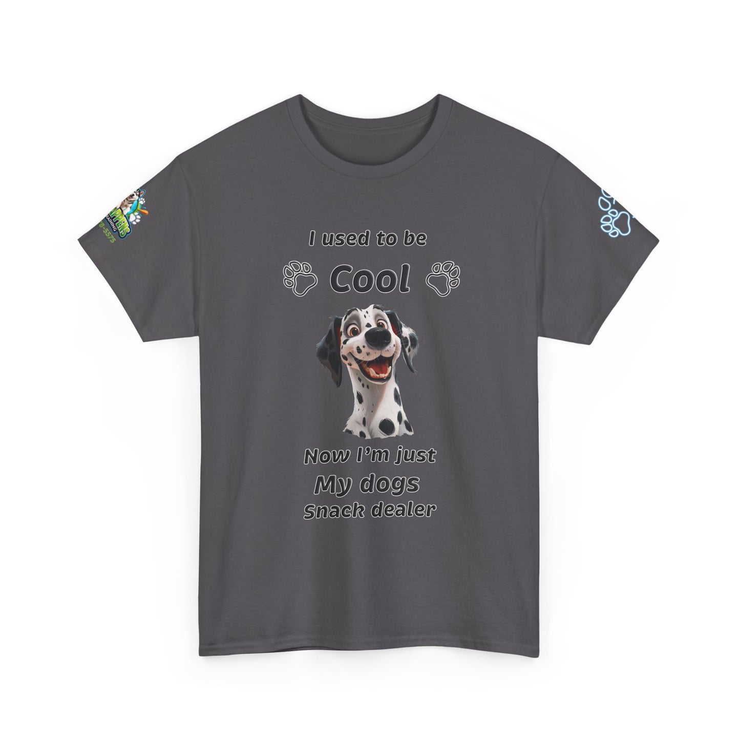 Dalmatian 'I'm My Dog's Snack Dealer' T-Shirt