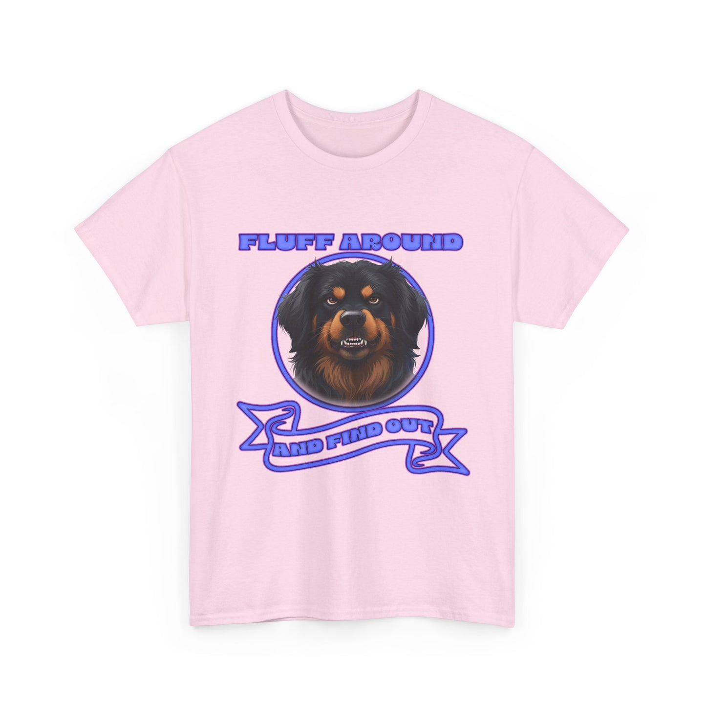 Fluff Around' Graphic Tee – Funny Dog Lover Shirt