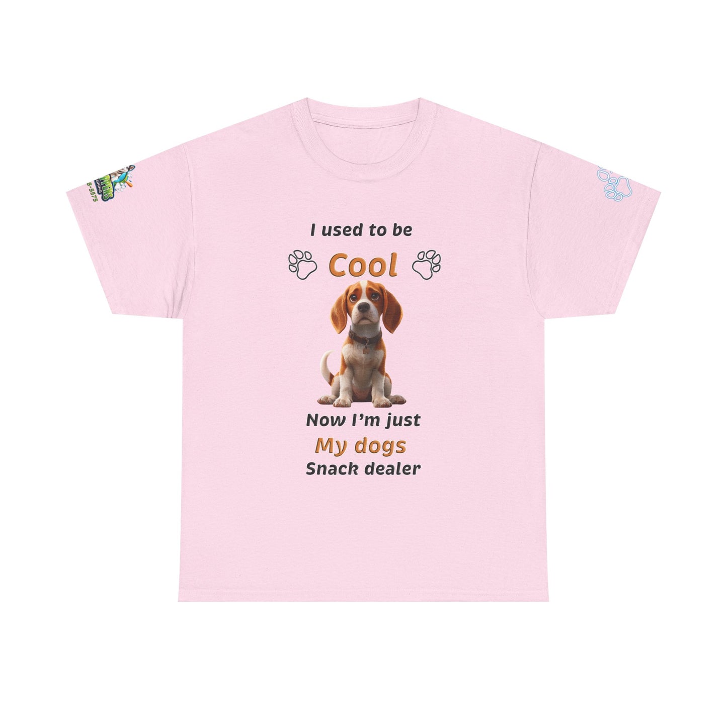 English Pointer 'I Used to Be Cool, Now I'm My Dog's Snack Dealer' T-Shirt