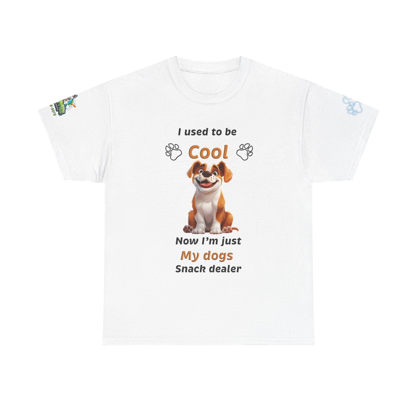 English Bulldog Snack Dealer Tee
