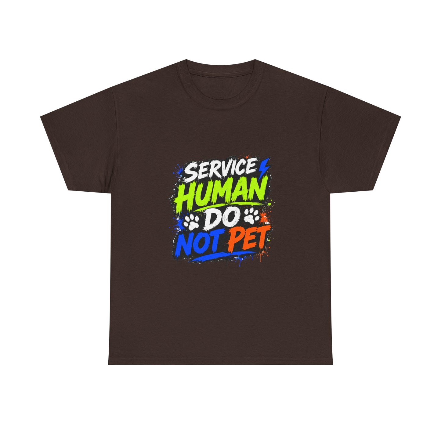 Service Human Do Not Pet T-Shirt