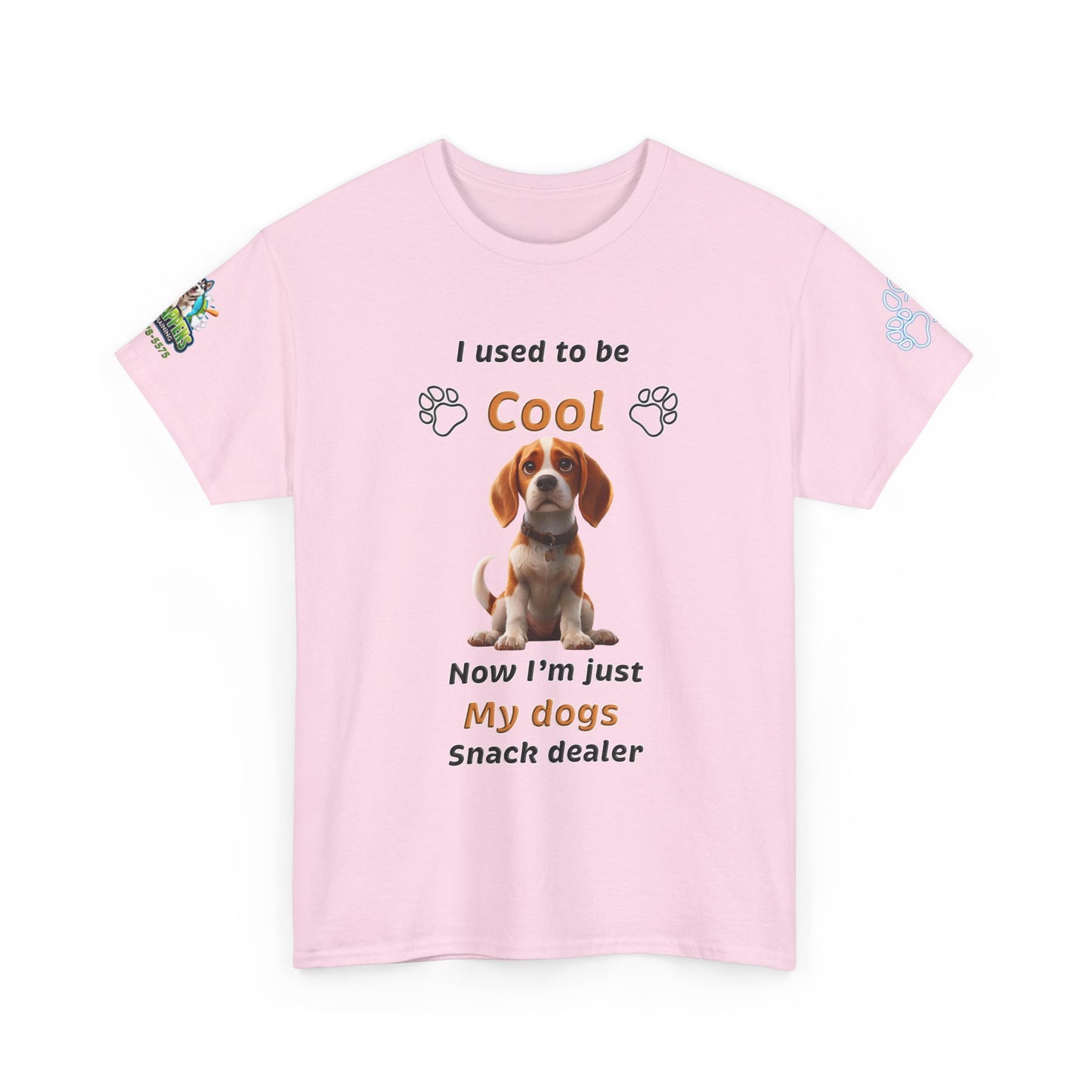 English Pointer 'I Used to Be Cool, Now I'm My Dog's Snack Dealer' T-Shirt