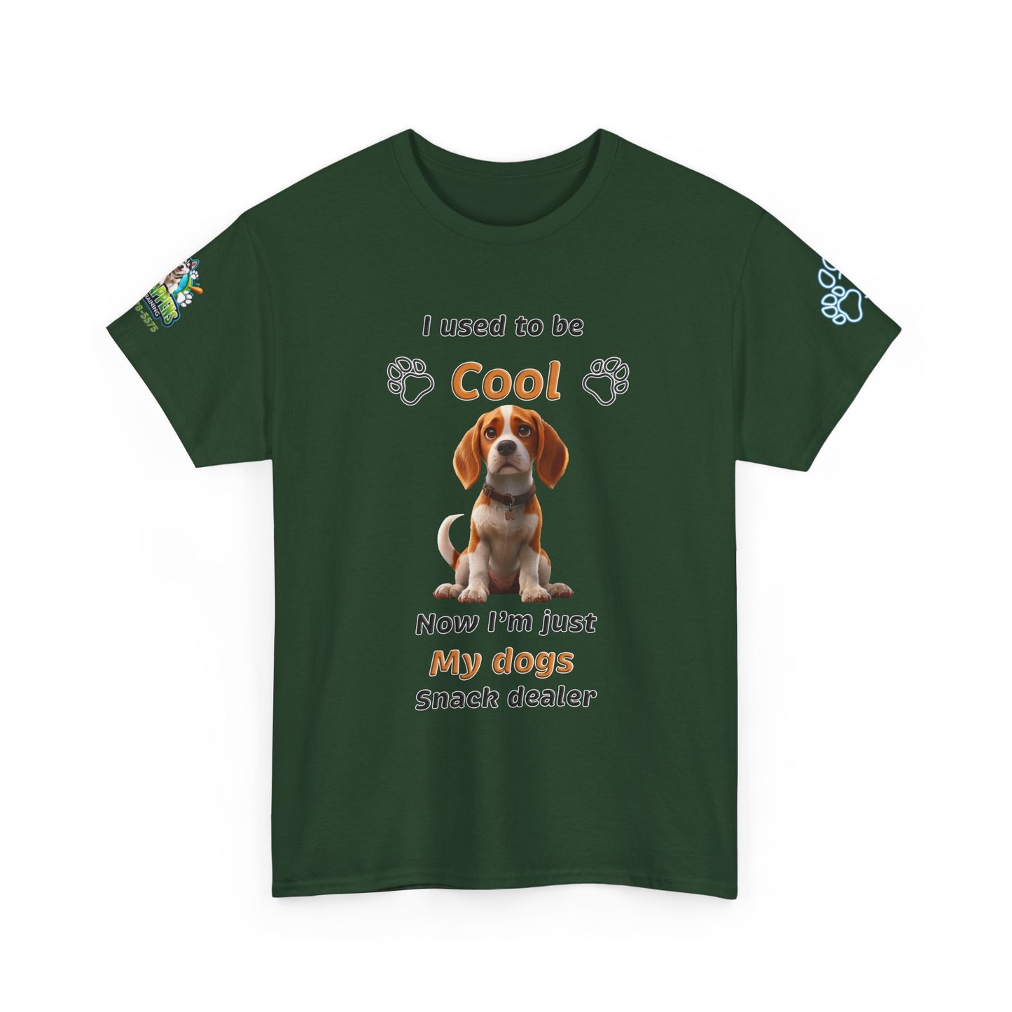 English Pointer 'I Used to Be Cool, Now I'm My Dog's Snack Dealer' T-Shirt