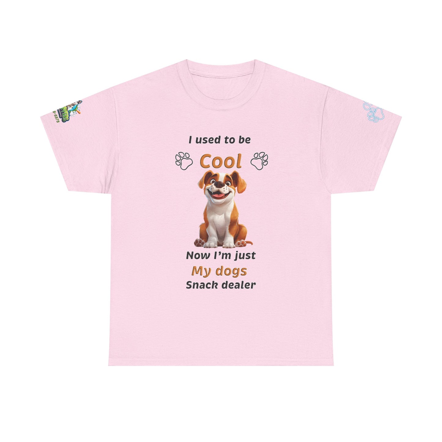 English Bulldog Snack Dealer Tee