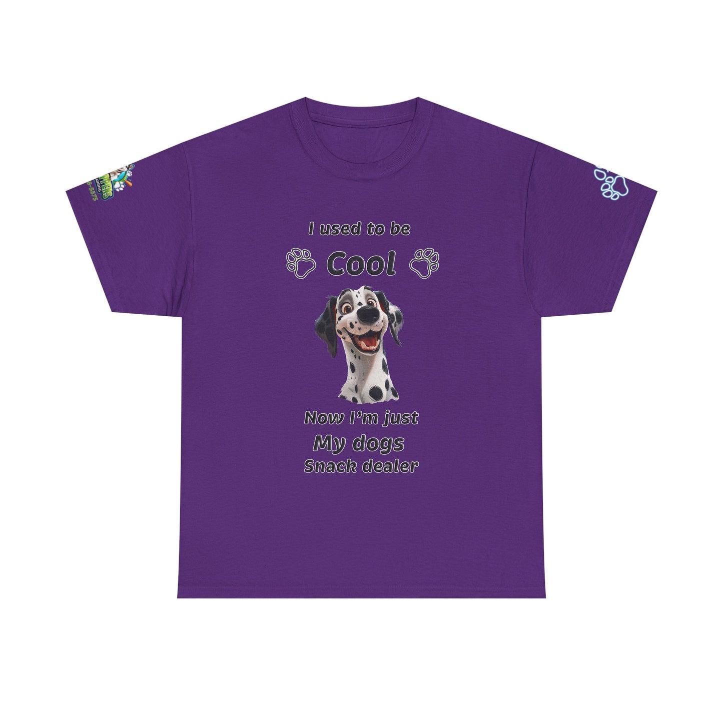 Dalmatian 'I'm My Dog's Snack Dealer' T-Shirt
