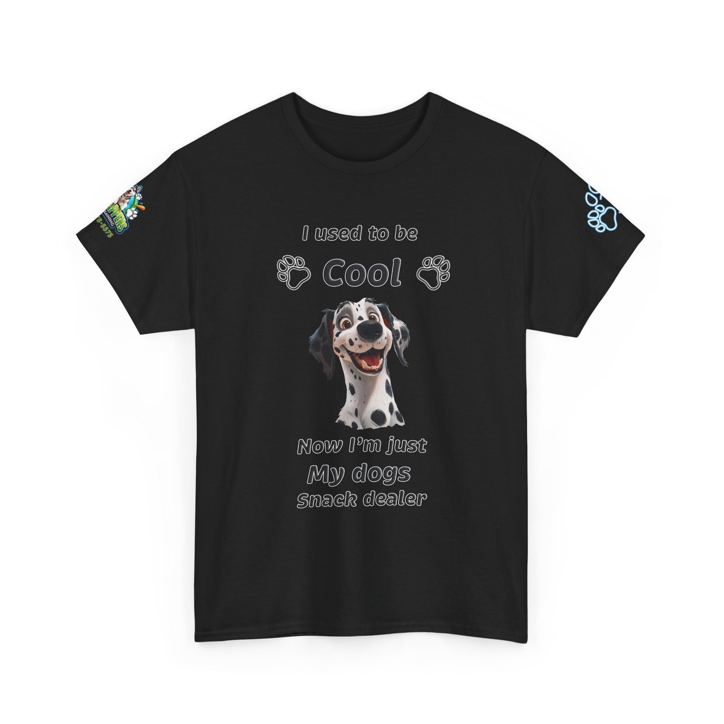Dalmatian 'I'm My Dog's Snack Dealer' T-Shirt