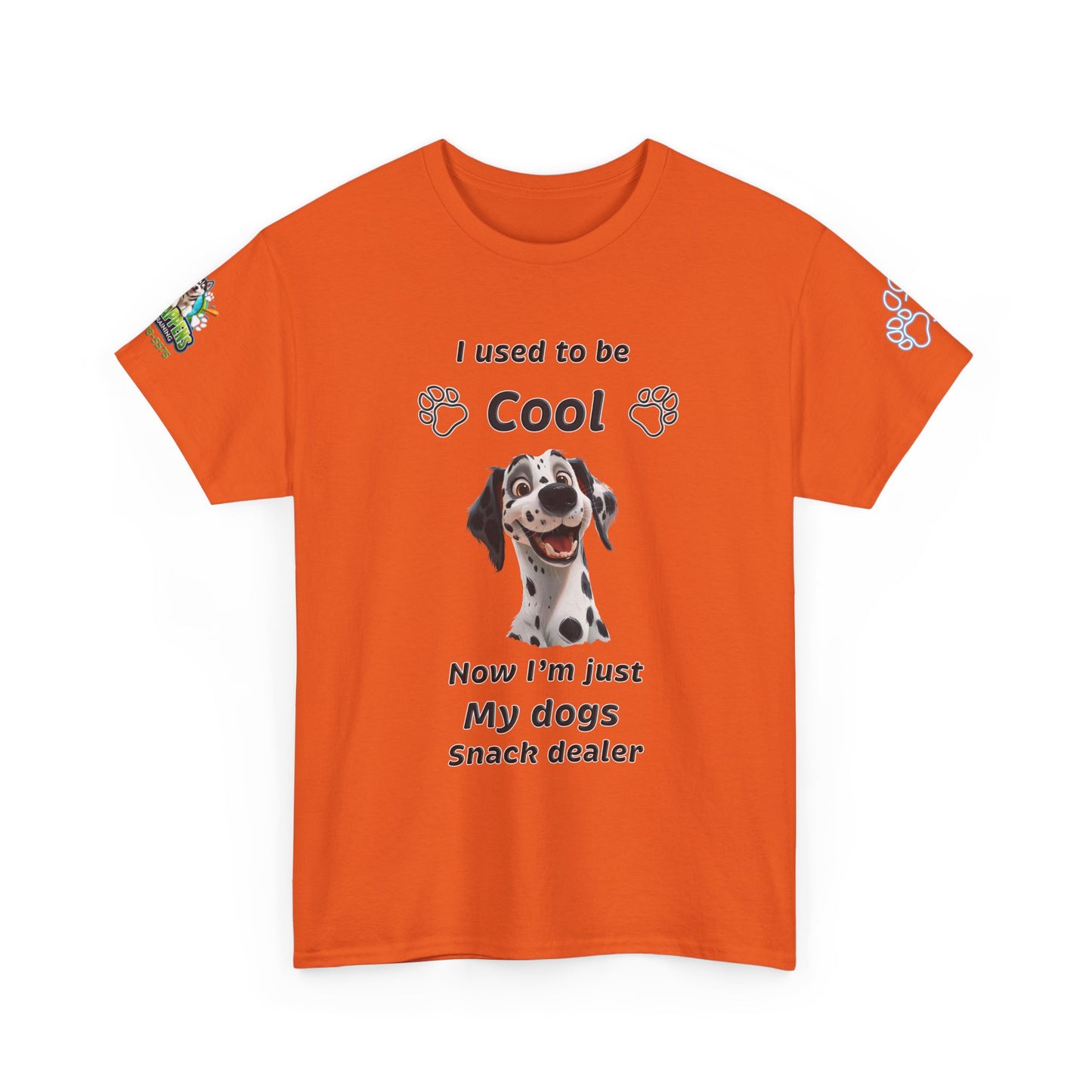 Dalmatian 'I'm My Dog's Snack Dealer' T-Shirt