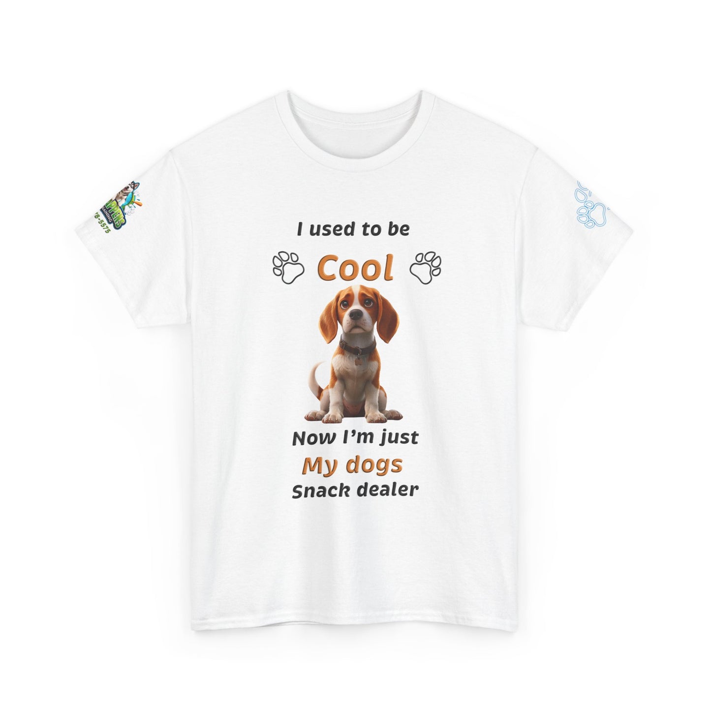English Pointer 'I Used to Be Cool, Now I'm My Dog's Snack Dealer' T-Shirt