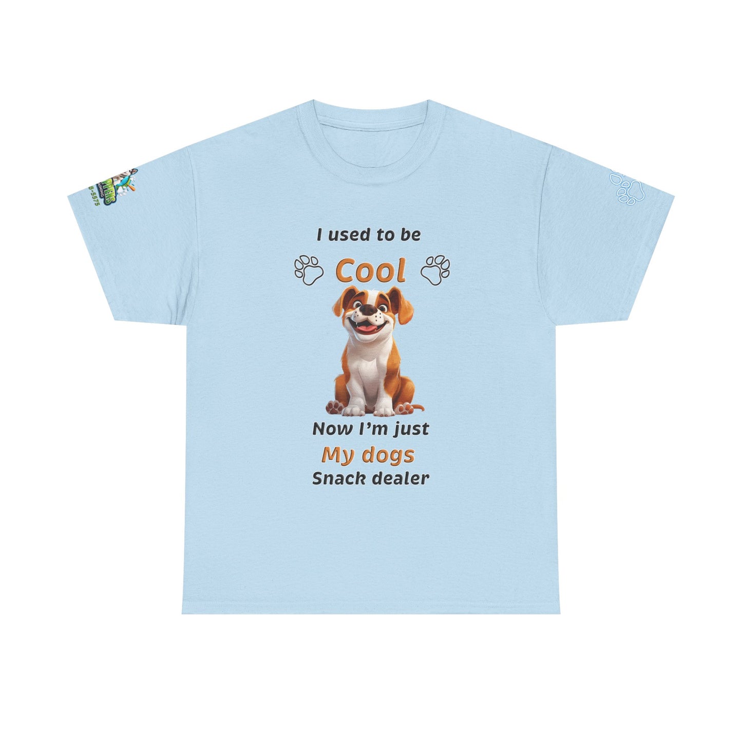 English Bulldog Snack Dealer Tee
