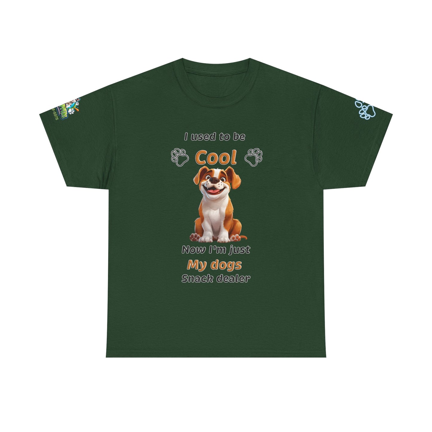 English Bulldog Snack Dealer Tee
