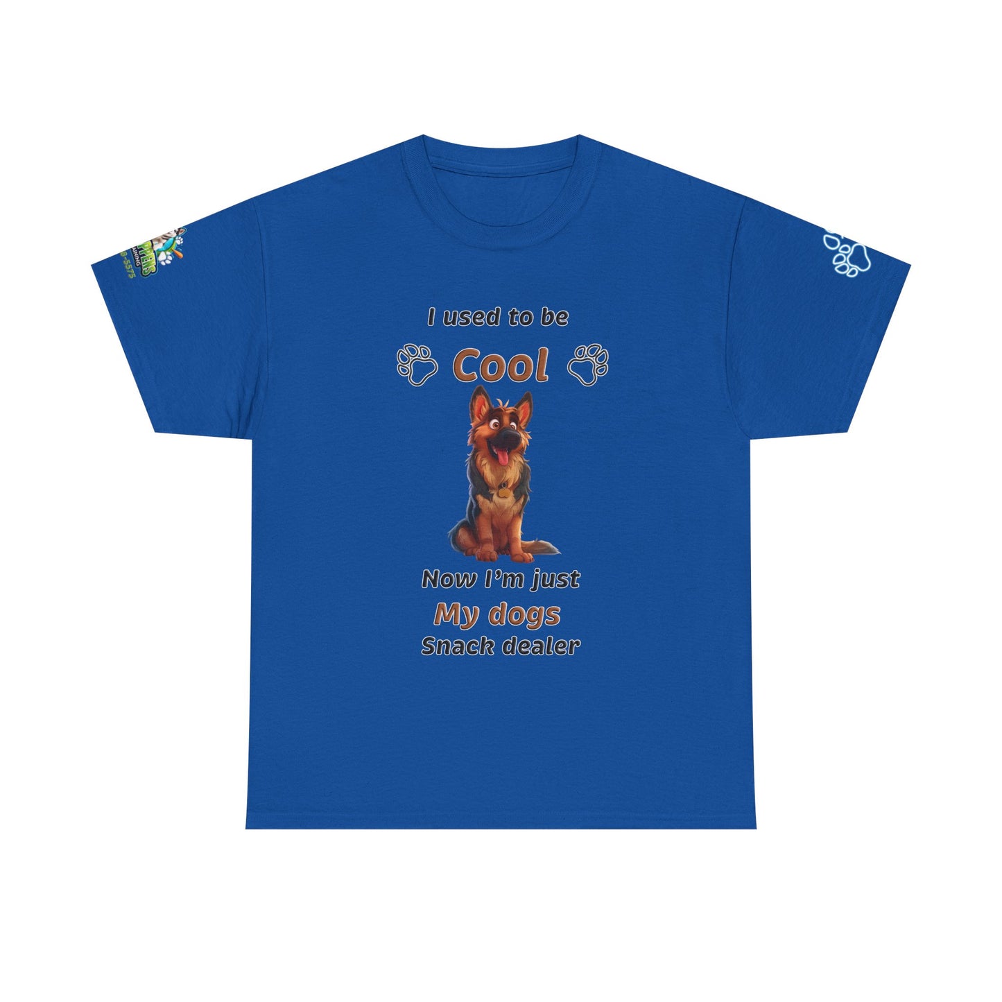 Dog Snack Dealer T‑Shirt — "I Used to Be Cool, Now I'm Just My Dog's Snack Dealer"