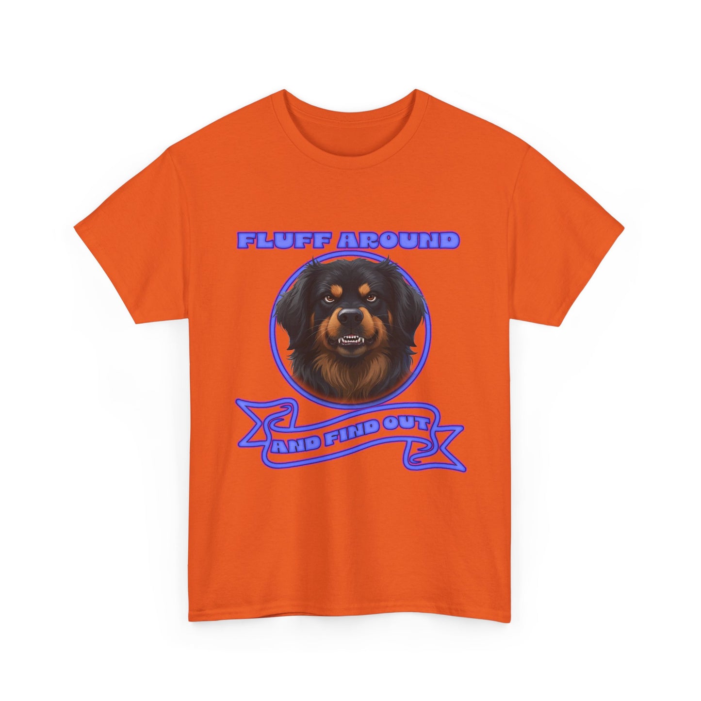 Fluff Around' Graphic Tee – Funny Dog Lover Shirt