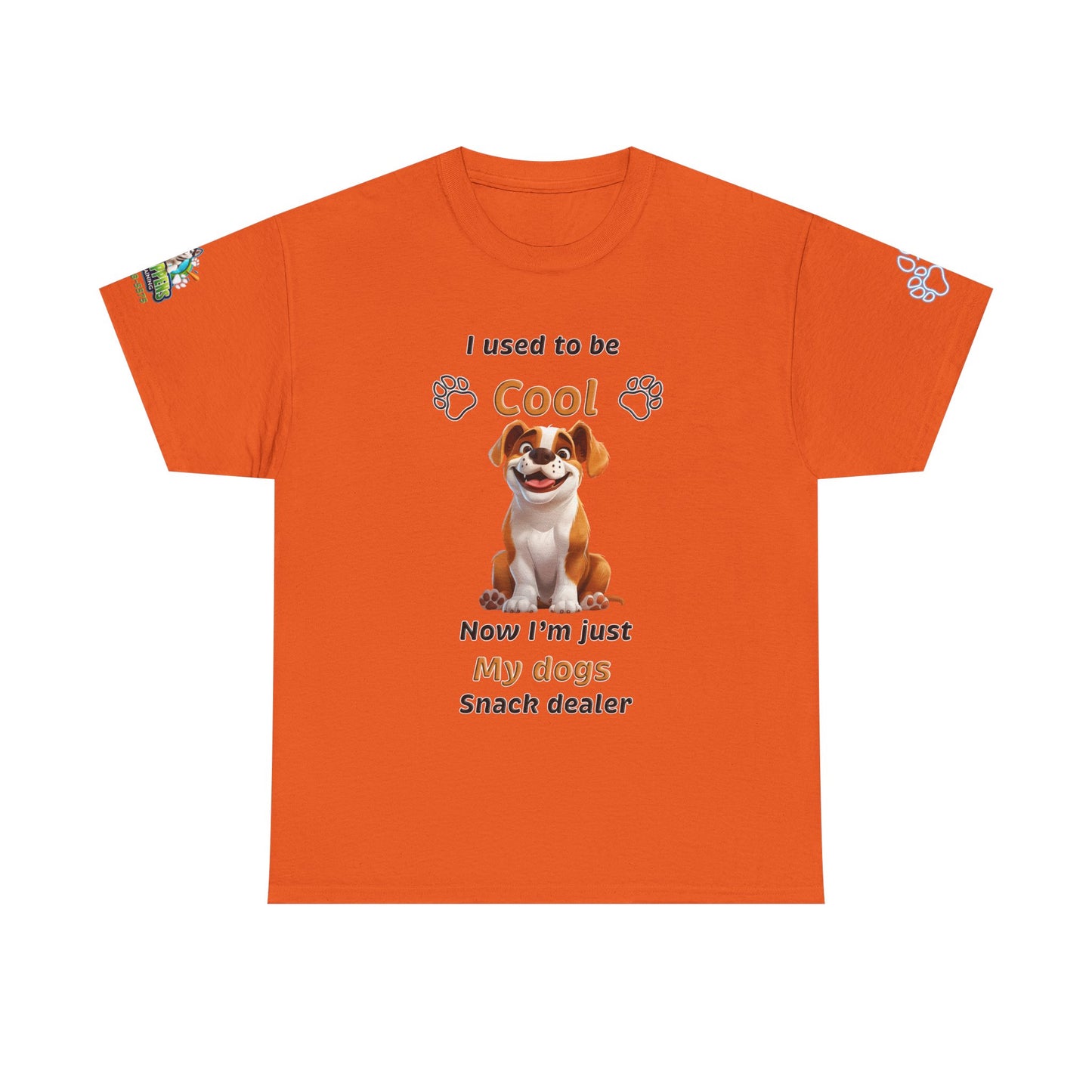 English Bulldog Snack Dealer Tee