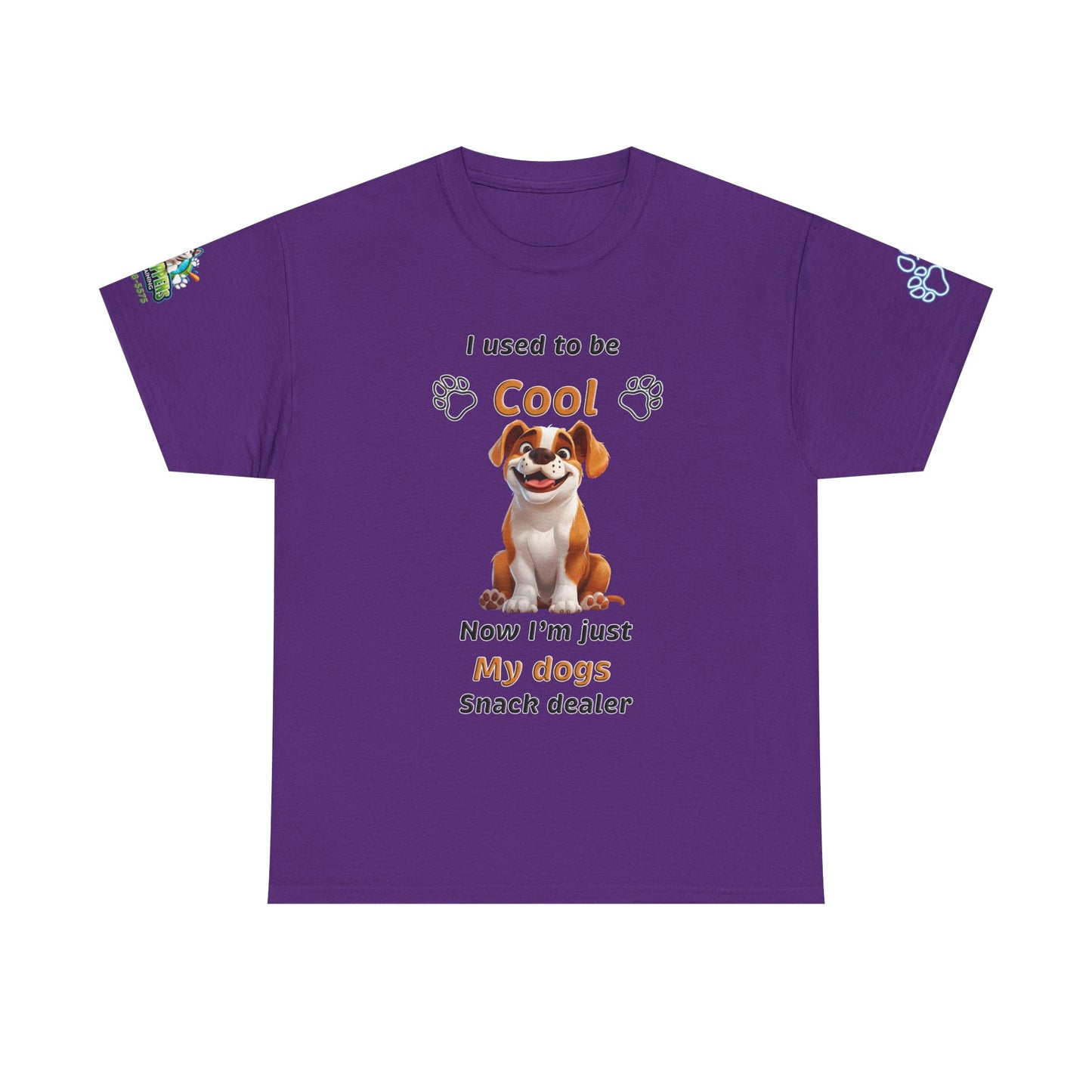 English Bulldog Snack Dealer Tee