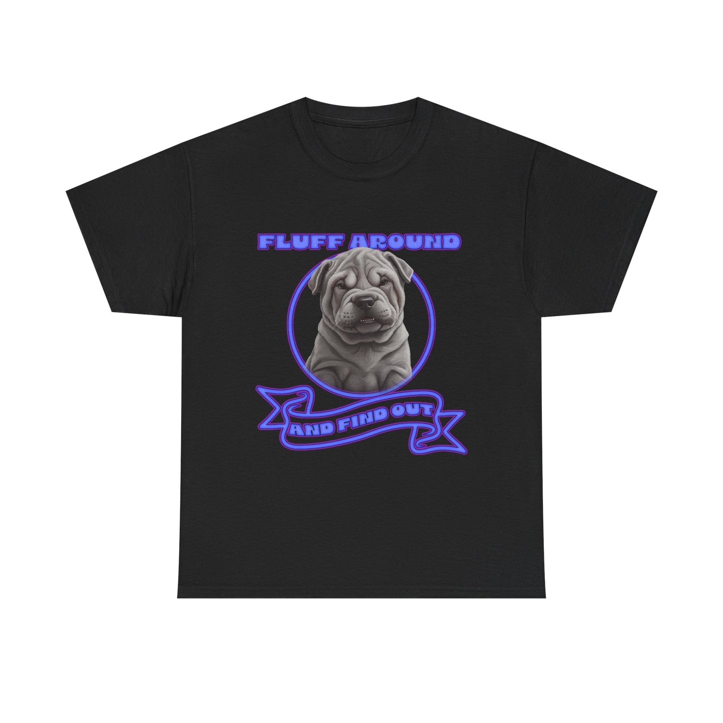 Fluff Around shar pei