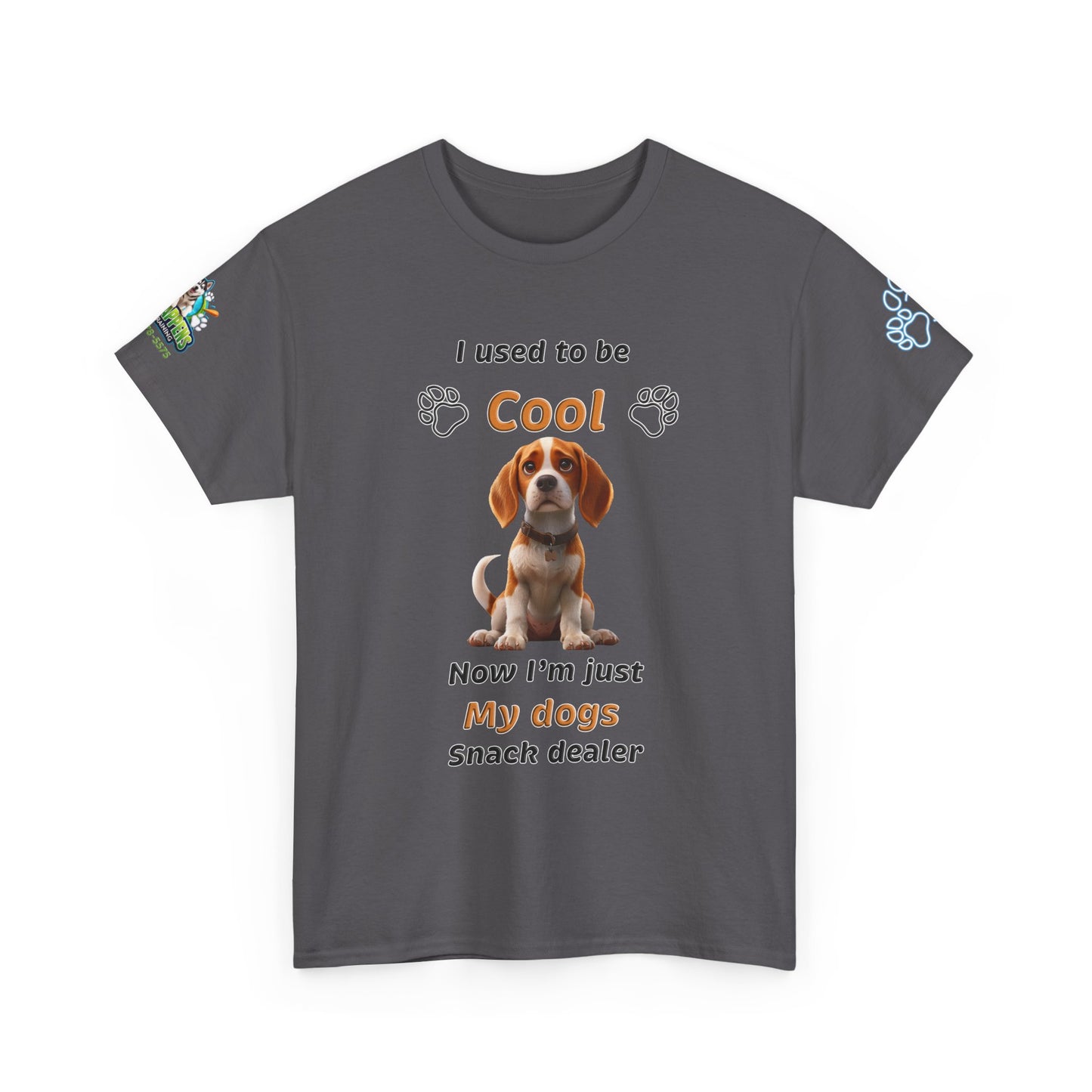 English Pointer 'I Used to Be Cool, Now I'm My Dog's Snack Dealer' T-Shirt