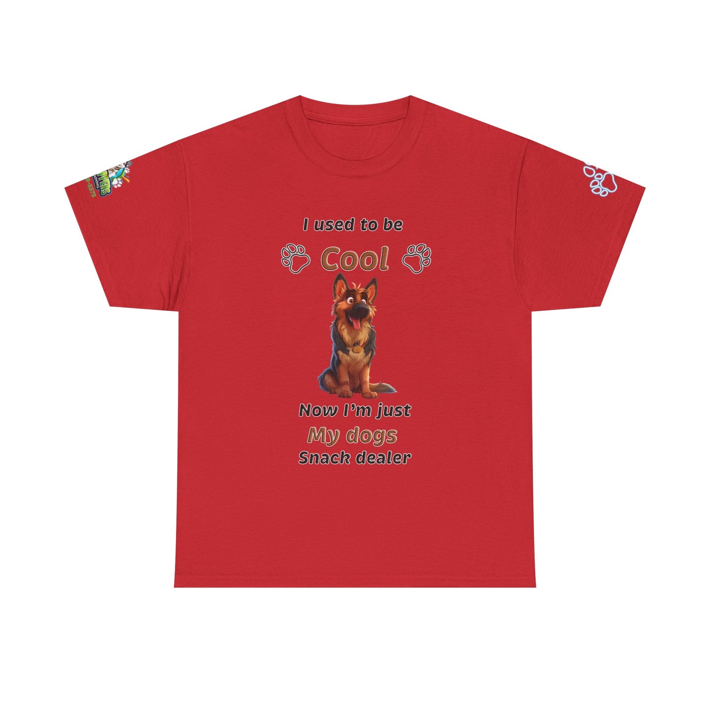 Dog Snack Dealer T‑Shirt — "I Used to Be Cool, Now I'm Just My Dog's Snack Dealer"