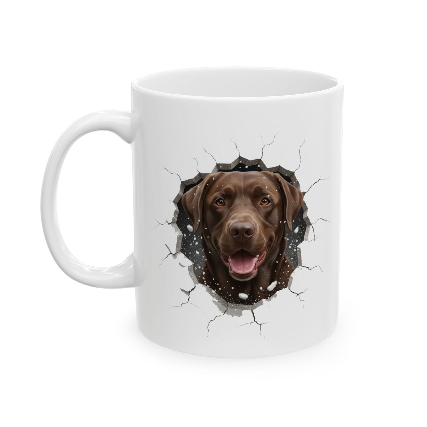 Mug - Chocolate Lab Coffee Mug, 11oz, 15oz
