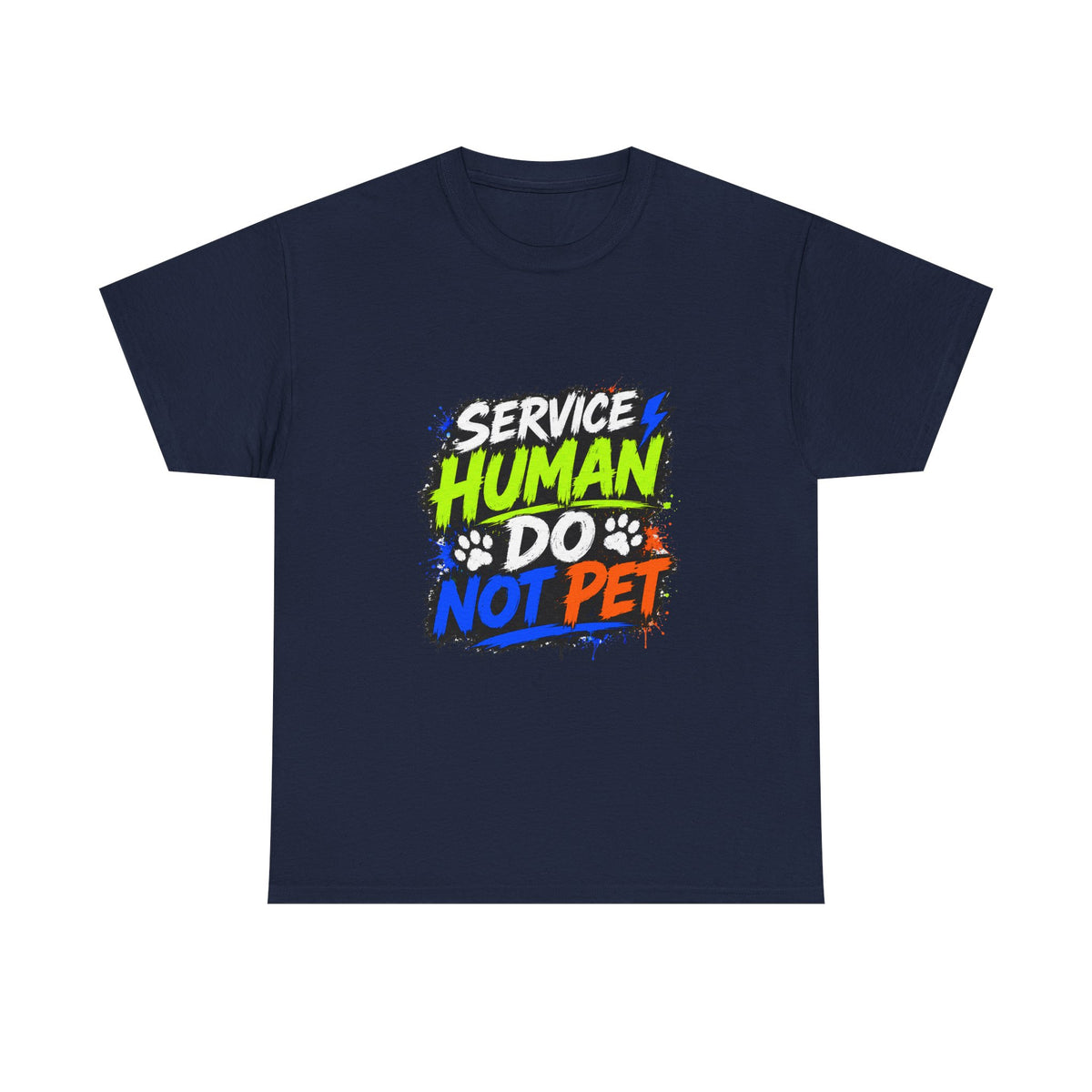 Service Human Do Not Pet T-Shirt